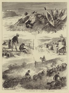 Uvnitř Ekowe, já, skici obleženého obyvatele od William Ralston